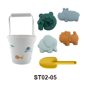 Silicone sand toy