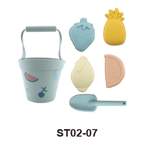 fruit silicone beach bucket set