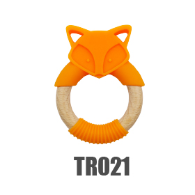 non-toxic silicone wood teether wholesaler