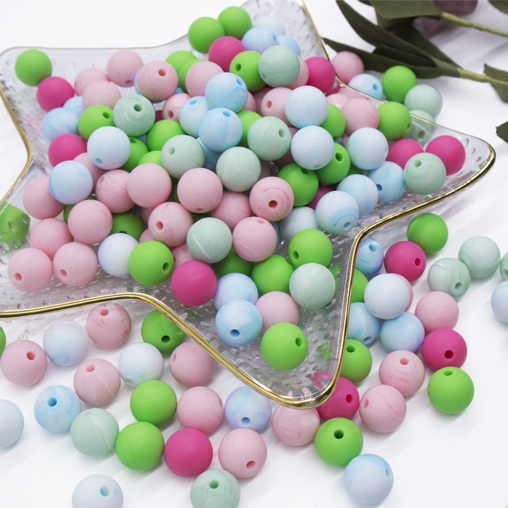 China Teething Chew Beads Food Grade Loose Beads Wholesale, Melikey  factory and suppliers