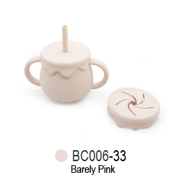 silicone straw cup for baby