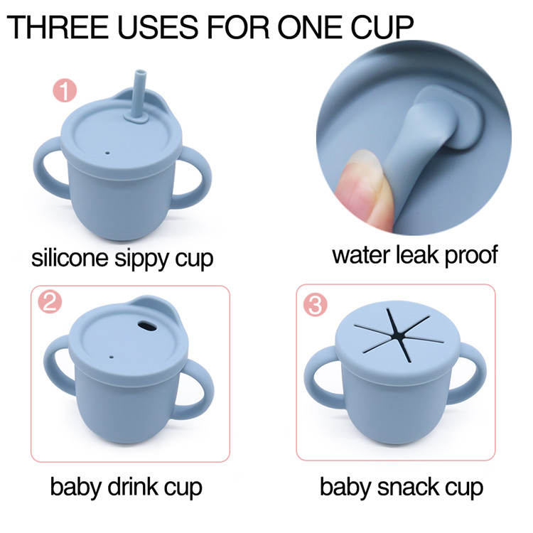 China Baby Drinking Cup With Straw Leak Proof Food Grade Wholesale