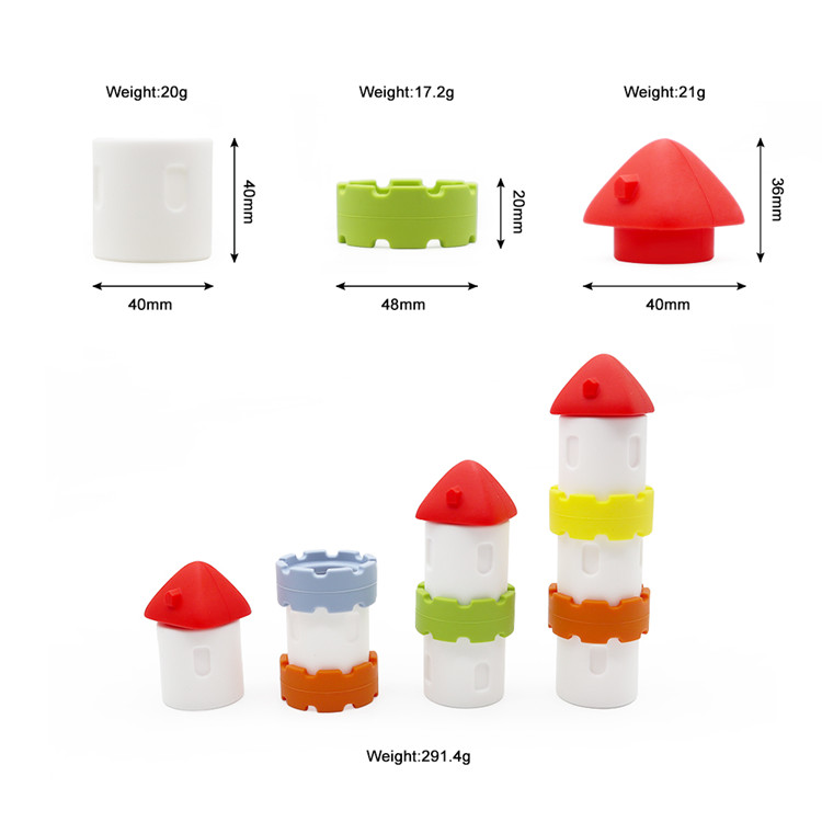 China Silicone Stacking Toys For Babies Factory l Melikey factory
