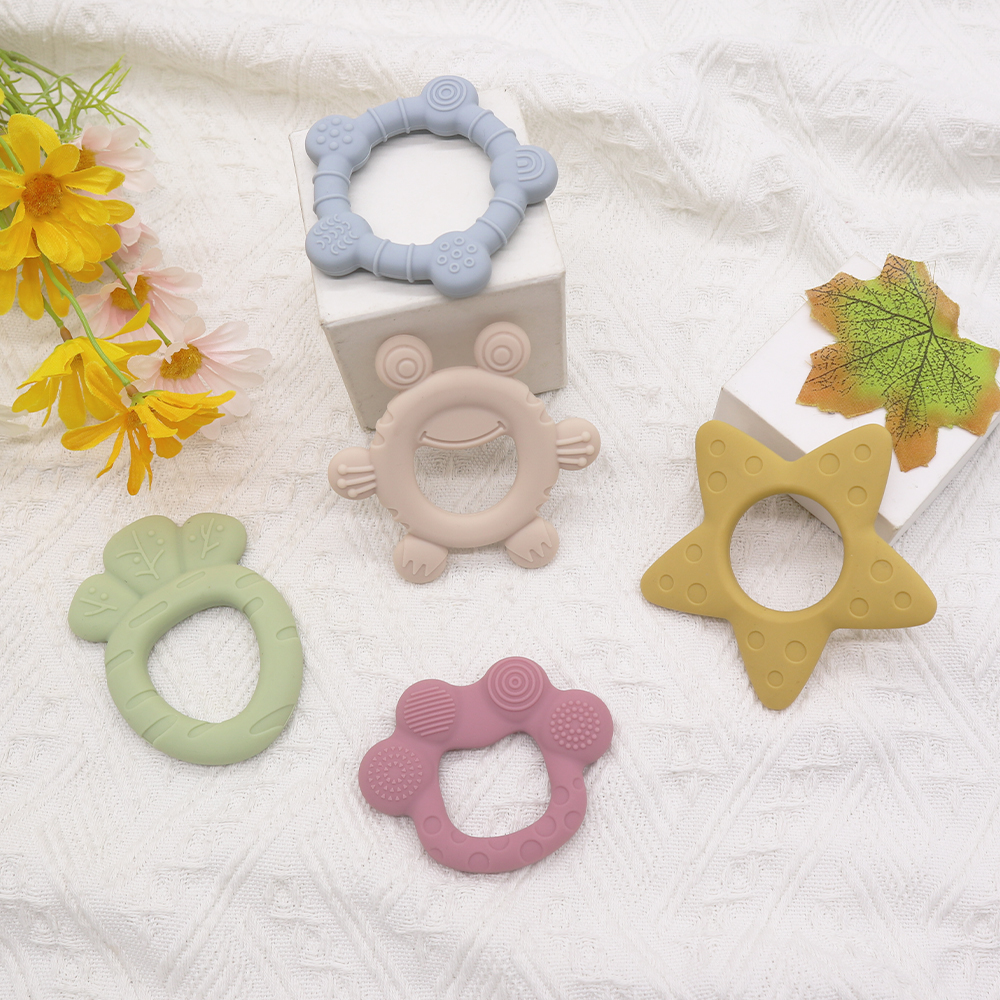 silicone teething ring wholesale