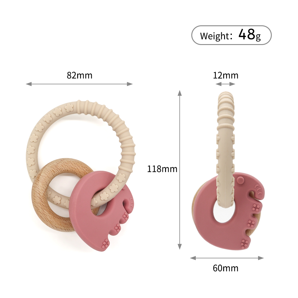 mowhiti teether silicone ritenga